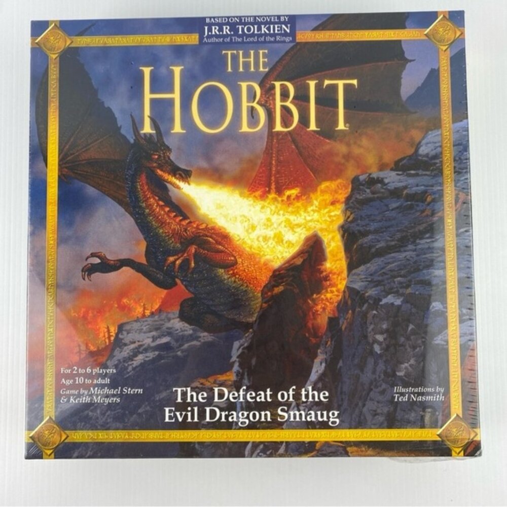 The Hobbit Board Game NEW Sealed Defeat of the Evil Dragon Smaug